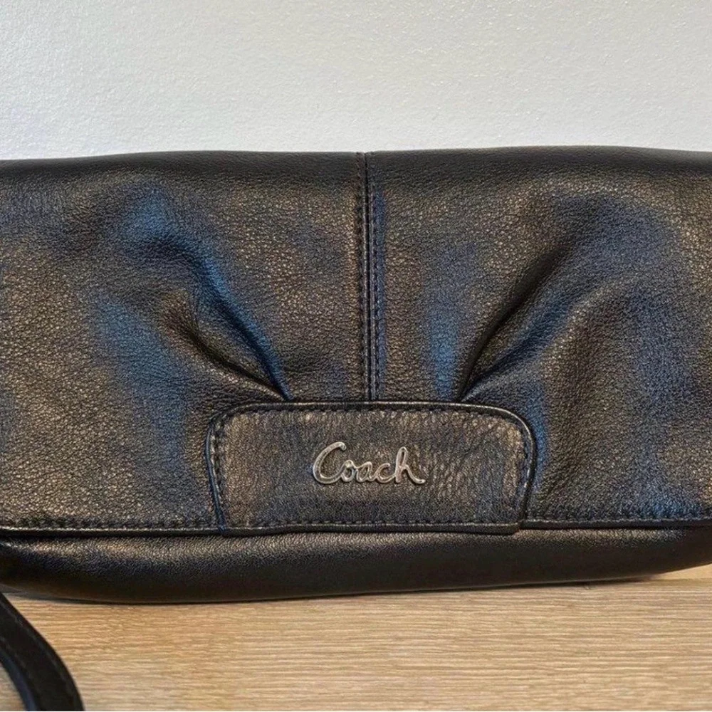 Coach Ashley Leather wristlet/Shoulder Bag